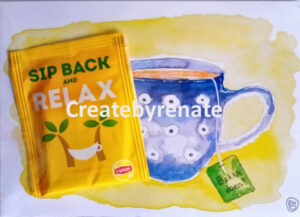 Bakkie doen met theezakje Nr. 20