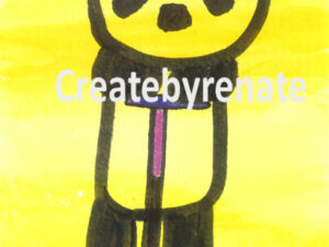 Panda met springstok Nr. 55 (Merel)